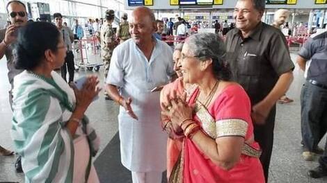 Before PM Modi, Banerjee met his wife